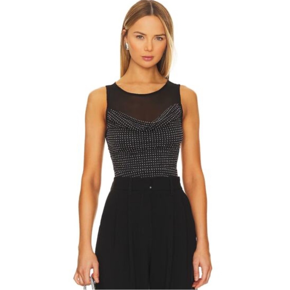 Free People Rhinestone Tank Top